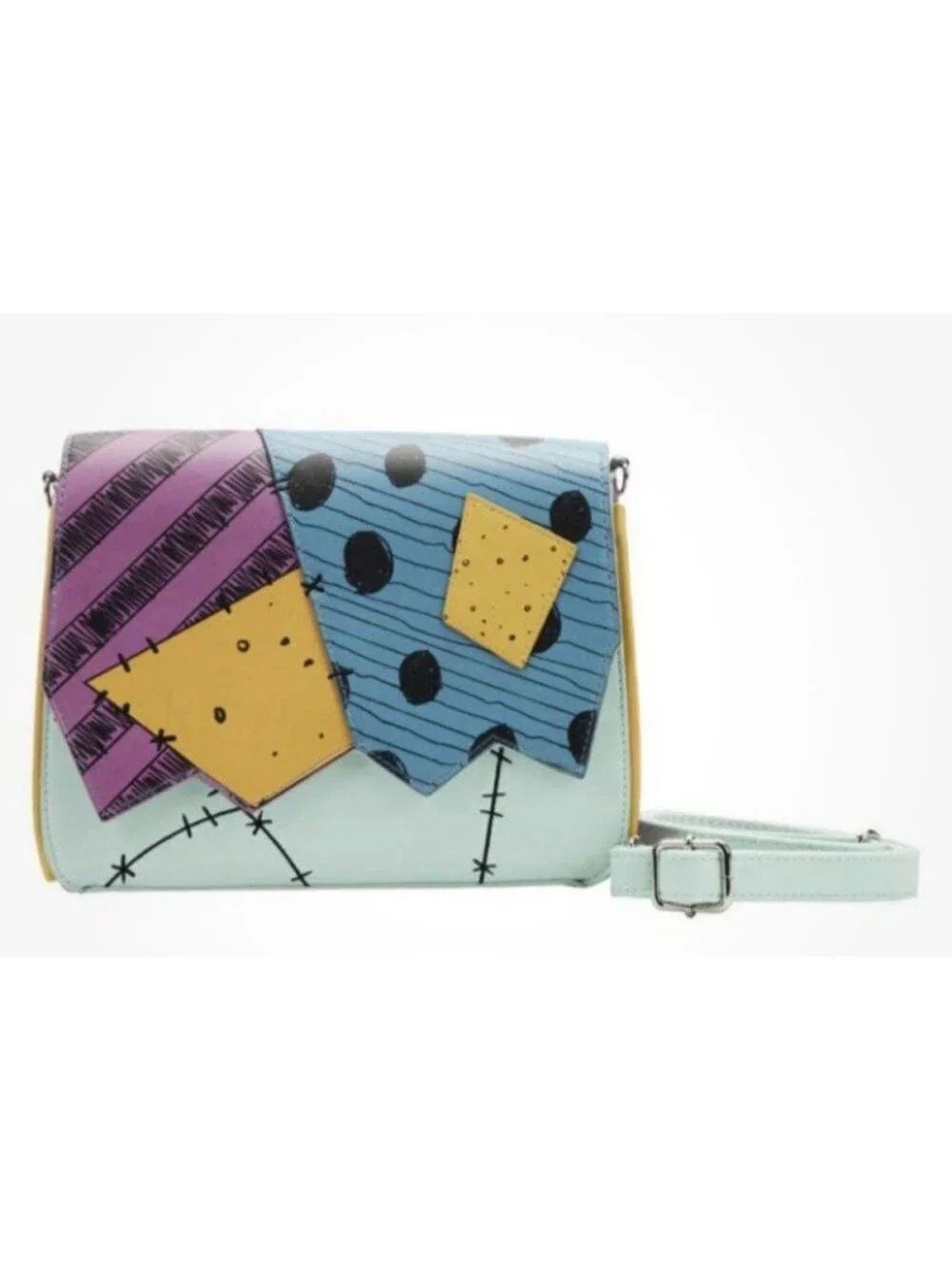 Disney Loungefly Crossbody Bag The Nightmare Before Christmas Sally Cosplay NWT